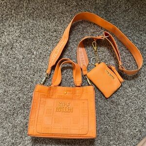 Steve Madden Vibrant Orange Crossbody Bag Set